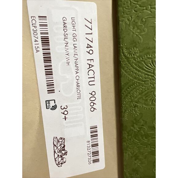 Gucci Moritz Supreme Double GG Crystal Monogram Marmont Dad Sandal Slide - Picture 12 of 12